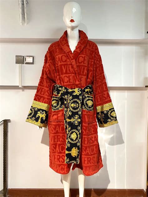 replica versace robe ebay|Versace robe discount.